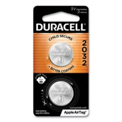 Lithium Coin Batteries With Bitterant 2032 2/Pack DL2032B2PK