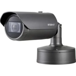Wisenet XNO-6080R 2 Megapixel Outdoor Full HD Network Camera Monochrome Color Bullet Dark Gray XNO6080R