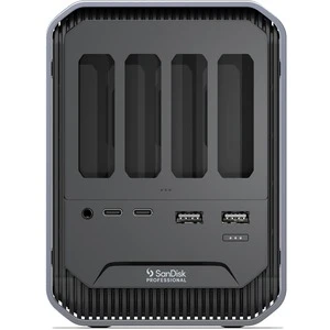 SanDisk Professional PRO-DOCK 4 Docking Station SDPD14F0000NBAAD 3 SanDisk Professional PRO-DOCK 4 Docking Station SDPD14F0000NBAAD