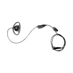 D-Style Earpiece With In-Line Microphone And PTT Black HKLN4599