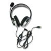 ZuM Binaural Over The Head Headset Black/Silver ZUMWDUSB2 -Electronics Store 899939