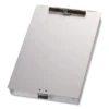Aluminum Storage Clipboard Holds 8.5 X 12 Sheets Silver OIC83200 -Electronics Store 911178