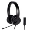 WORKSTREAM BY MONOPRICE WFH 3.5MM + USB WIRED ON-EAR WEB MEETING HEADSET