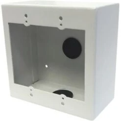 Hanwha Techwin TA-13 Mounting Box For IP Intercom Textured White TA13