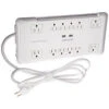POWER SURGE PROTECTOR W/ 2 USB,12 OUTLET