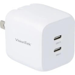 VisionTek 45W GaN II Power Adapter 2 Port 901535
