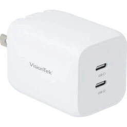 VisionTek 65W GaN II Power Adapter 2 Port 901536