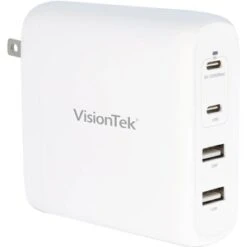 VisionTek 100W GaN II Power Adapter 4 Port 901537