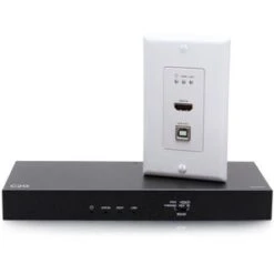 C2G 4K HDMI HDBaseT + USB And RS232 Wall Plate Transmitter To Receiver C2G31030