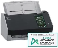 Ricoh FI-8040 Document Scanner Premium Bundle CG01000-310059