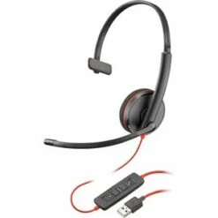 Poly Blackwire 3210 Monaural USB-A Headset Bulk Qty.50 80S01A6