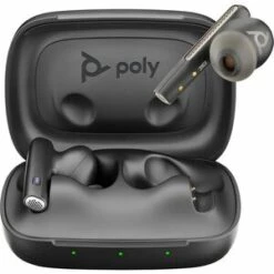 POLY VOYAGER FREE 60 UC M CARBON BLACK EARBUDS +BT700 USB-A