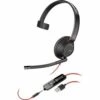 Poly Blackwire 5210 Monaural USB-A Headset 8M3X1AAABA
