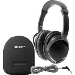 Hamilton Buhl Deluxe Active Noise-Cancelling Headphones With Case NCHBC1