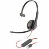 Poly Blackwire 3210 Monaural USB-A Headset TAA Bulk 8M3X3A6ABA -Electronics Store 975077