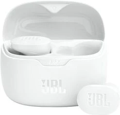 JBL Tune Buds True Wireless Noise Cancelling Earbuds - White, Open Box