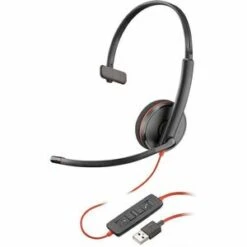 Poly Blackwire 3210 Monaural USB-A Headset 8M3X3AAABA
